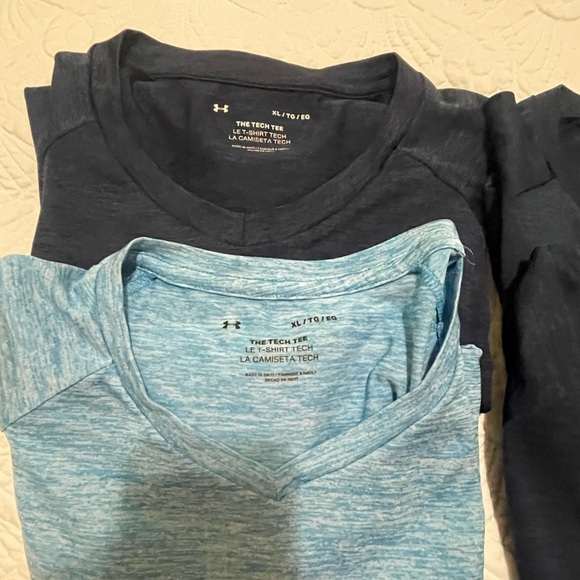 4 Under Armour Tech V-Neck tee 2.0 Size XL Men’s Shirts Sporty Classic gym - Picture 4 of 12